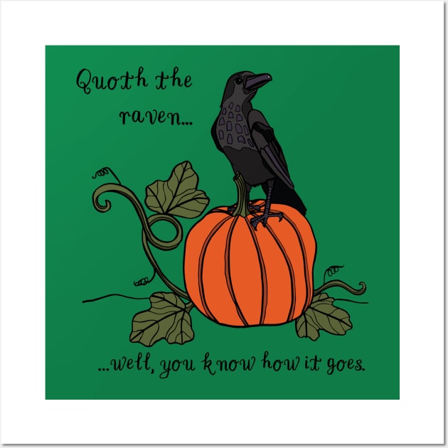 Quoth the Raven Wall Art by VanDuinen Studio, LLC